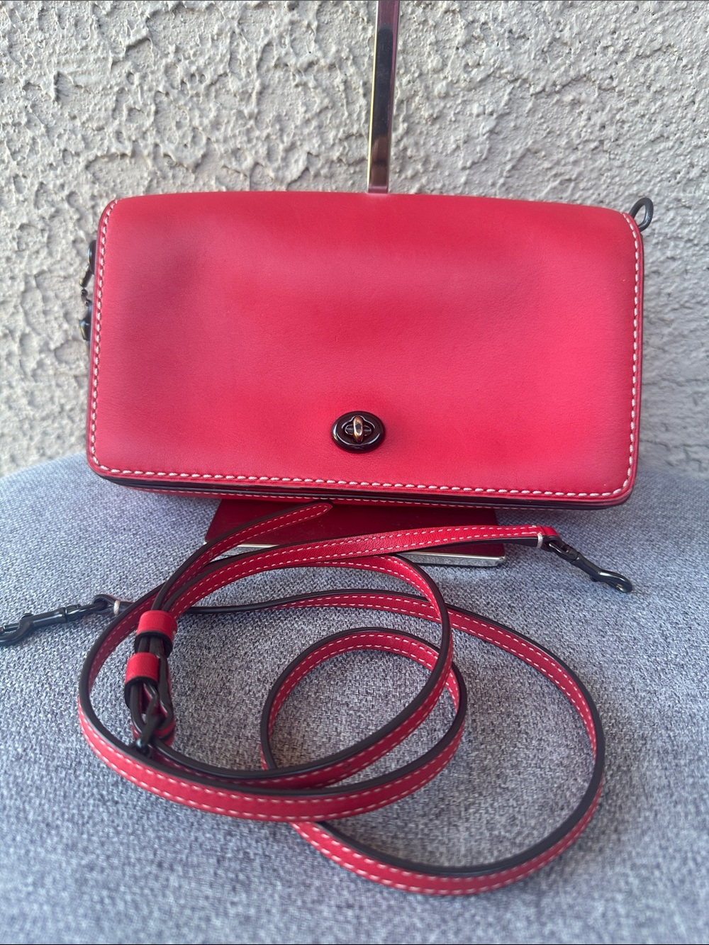 COACH 1941 Glovetan Dinky Crossbody leather crossbody bag
